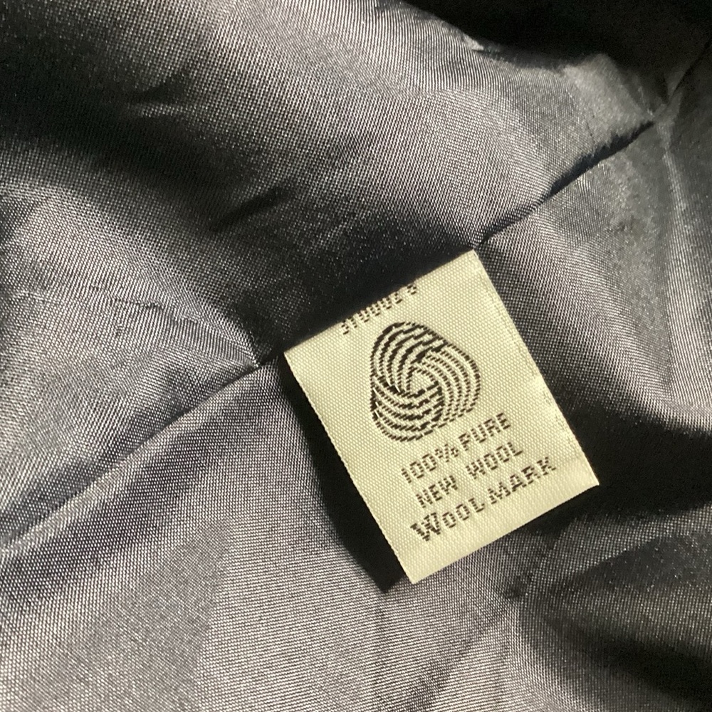 Pendleton Virgin Wool Navy Blue Button Down Blaze… - image 7